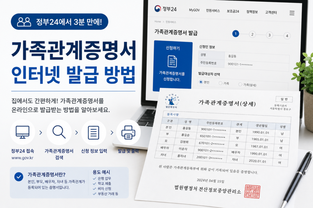 가족관계증명서